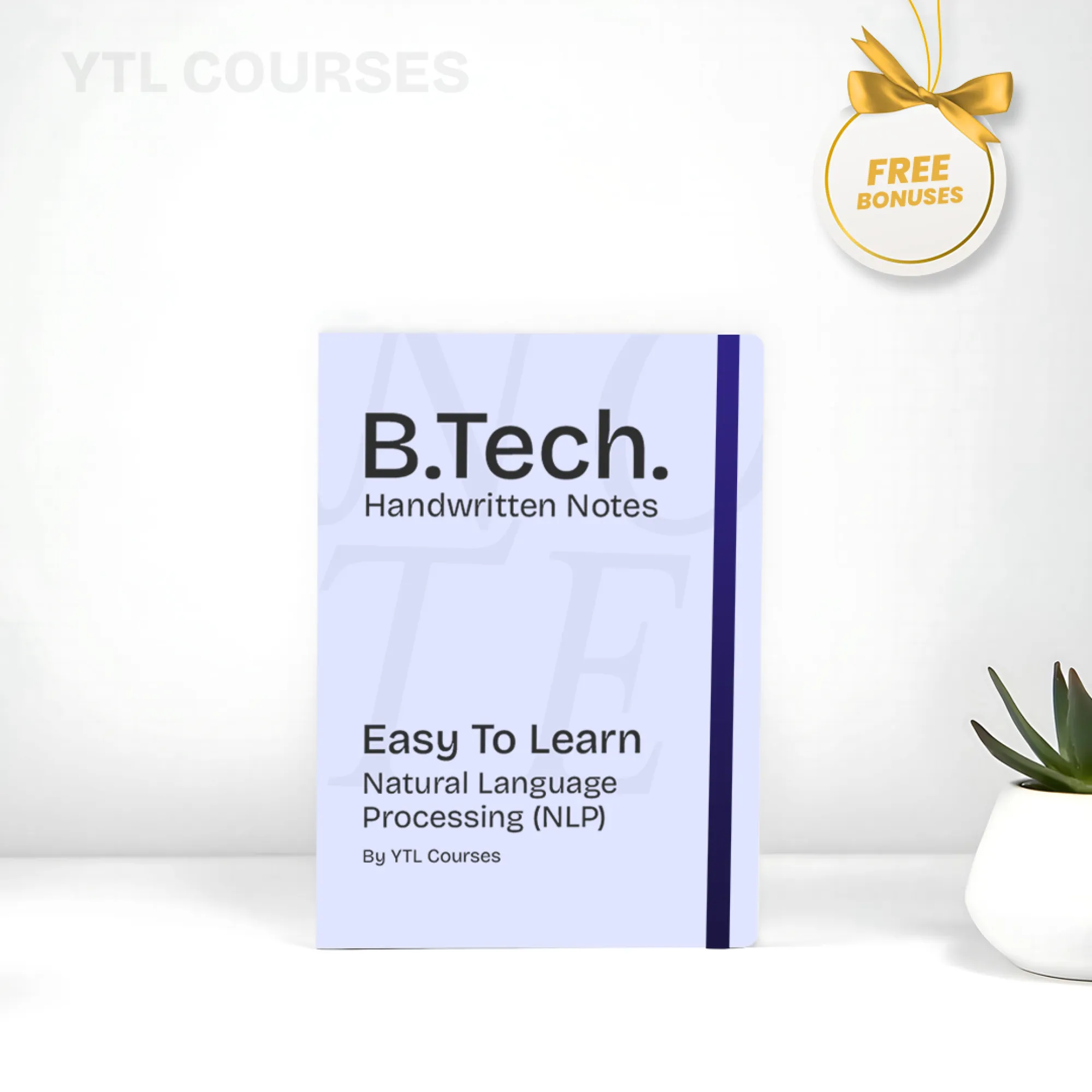 Natural Language Processing (NLP) Handwritten Notes For University or College Exams, Best Friend For B.Tech Students 